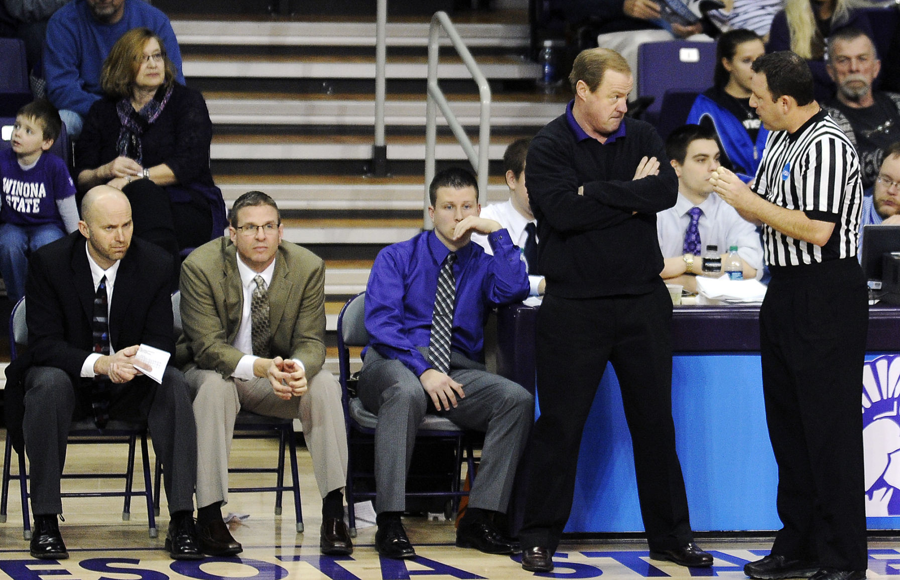 Mike Leaf at Winona State University
